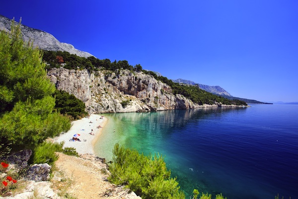 Croazia spiaggia