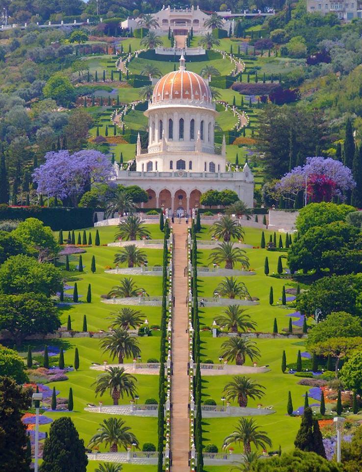 Bahai Temple Haifa Israele