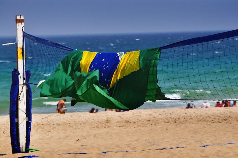 Copacabana beach Rio de Janeiro 