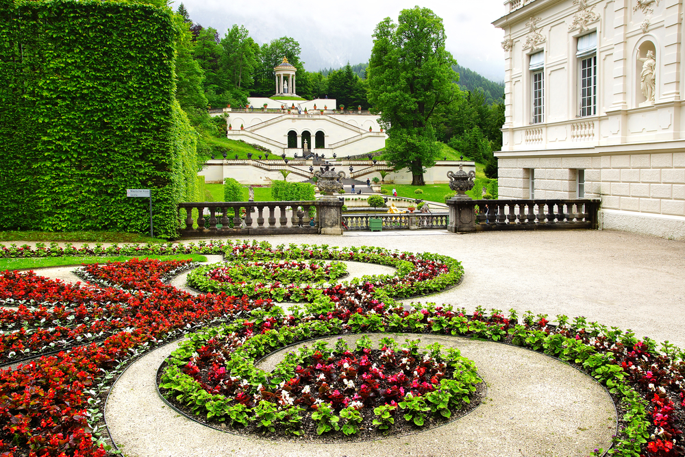 Gardens 8surrounding Linderhof Palace