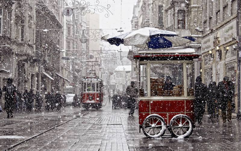 Istanbul winter