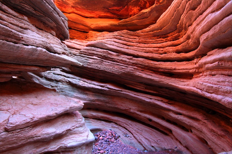 Narrows are a slot canyon of the Lovell Wash in southern Nevada jpg