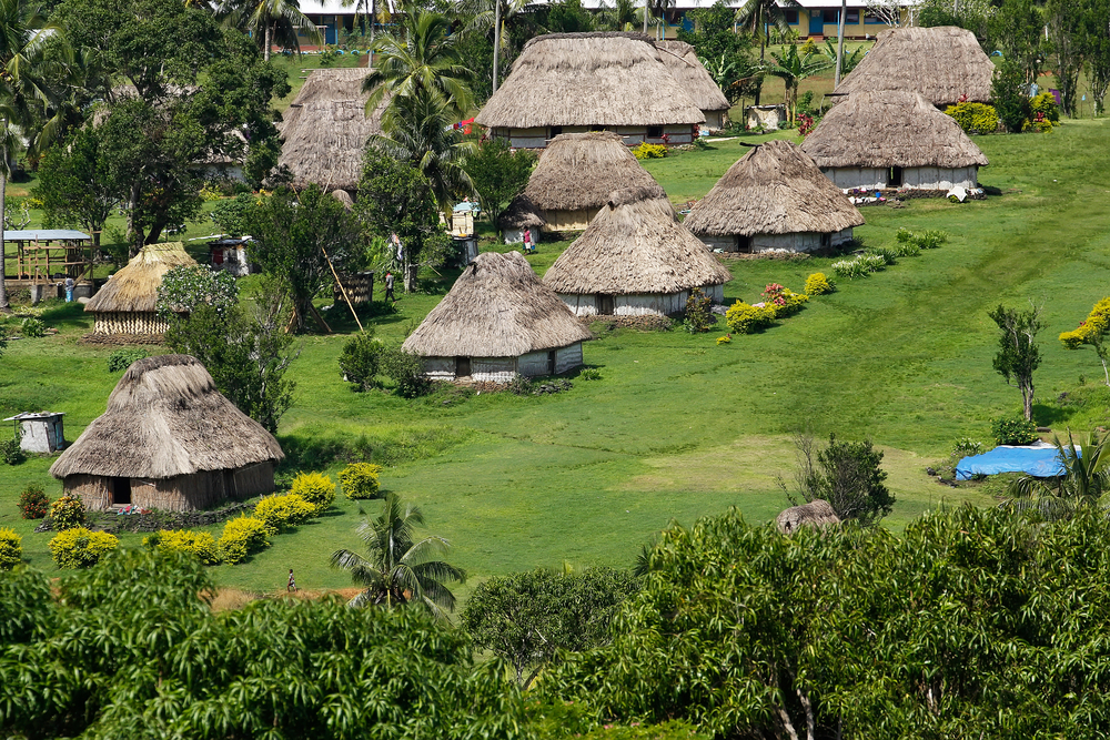 Navala village Viti Levu island Fiji 