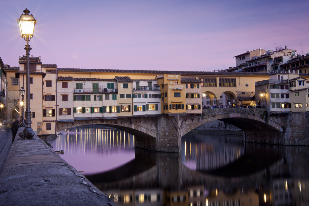 Ponte Vecchio in Florence Tuscany Italy 