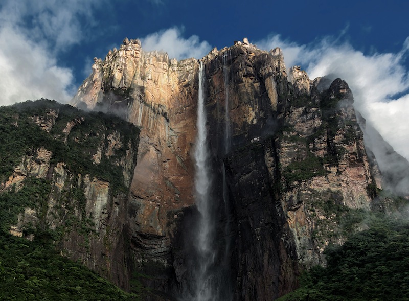 Angel Falls Salto Angel is worlds highest waterfalls 978 m Venezuela 