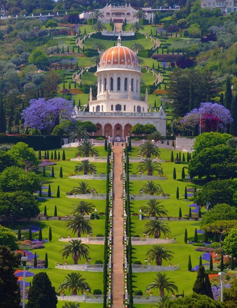 Bahai temple in Haifa