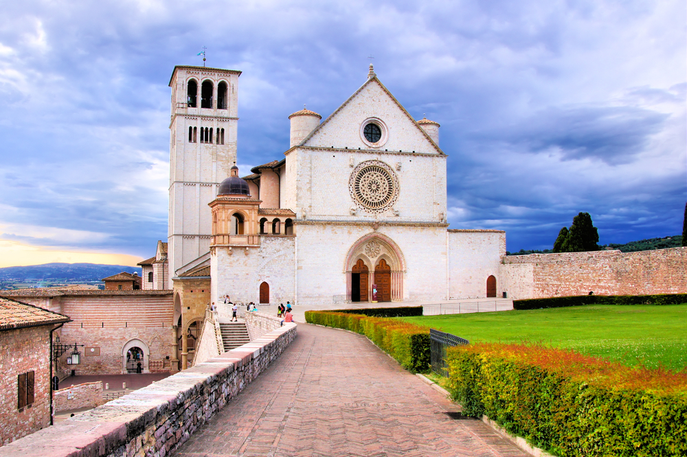 Basilica of St Francis Assisi Italy 