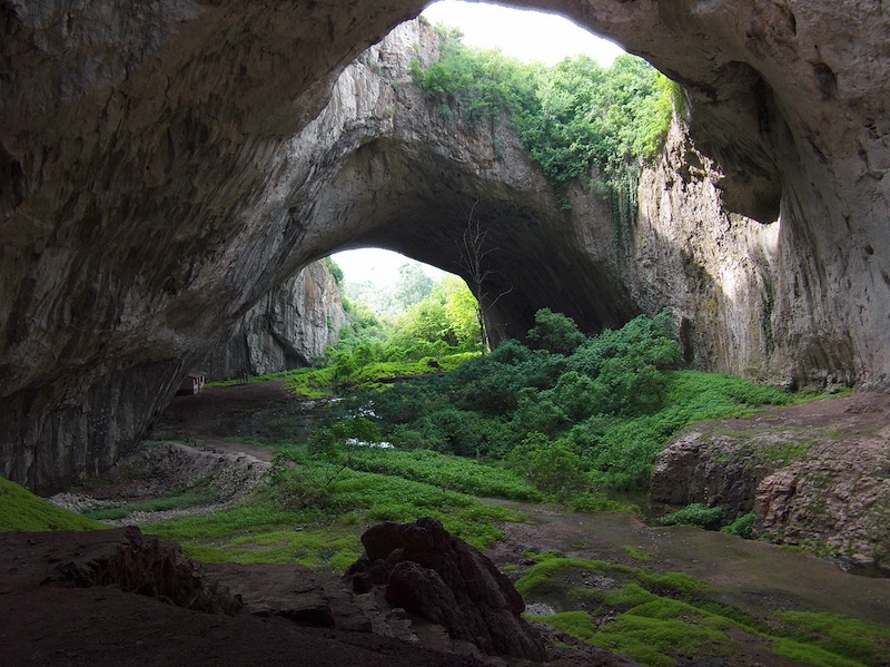 Big cave in Bulgaria