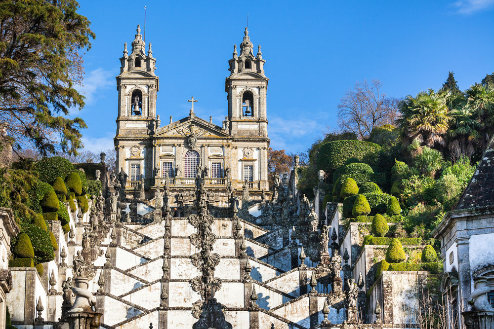 Bom Jesus do Monte Monastery Braga Portugal