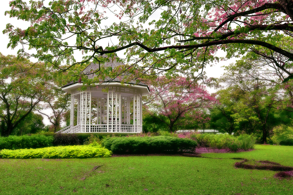 Botanic gardens Bandstand 