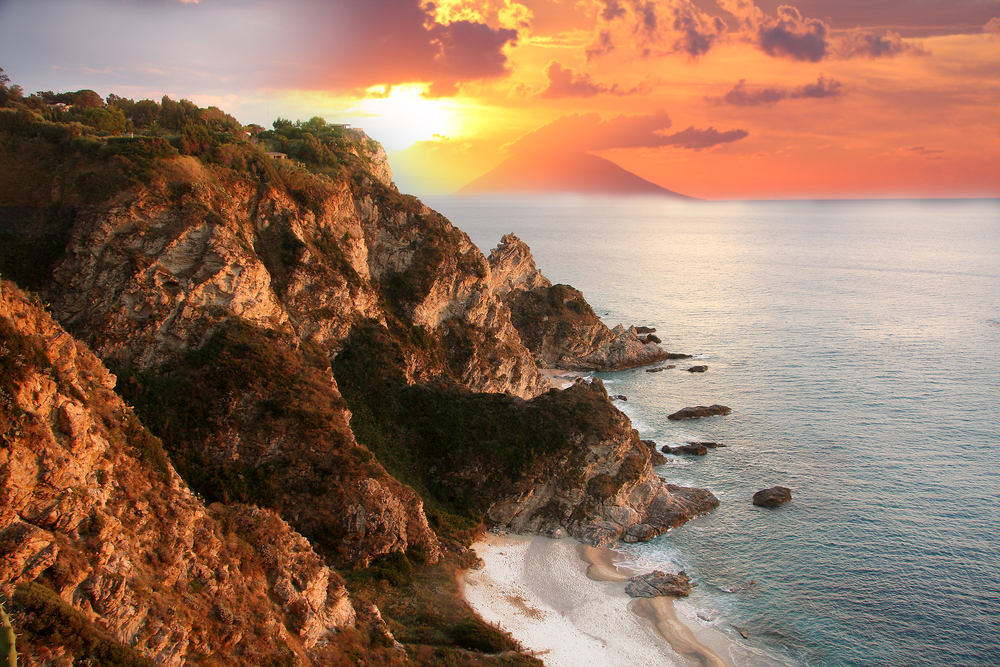 Coast of Calabria Italy 