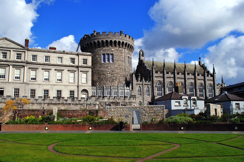 Dublin Castle in Dublin Ireland 