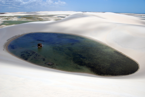 Dunes at Tatajuba Brazil 