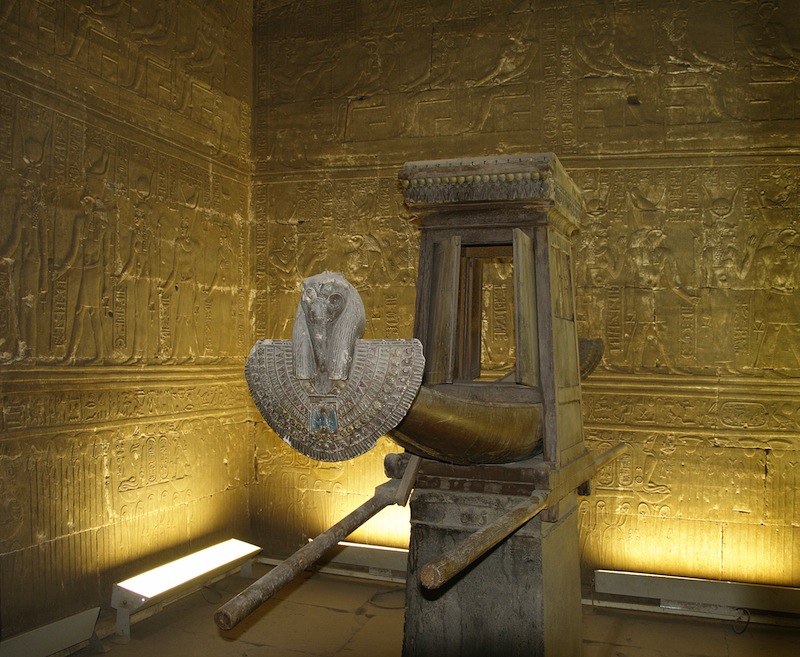Edfu Tomb of god Horus in the Temple of Horus Egypt UNESCO 