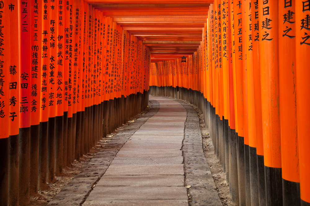 Fushimi Inari Taisha Shrine in Kyoto Japan 