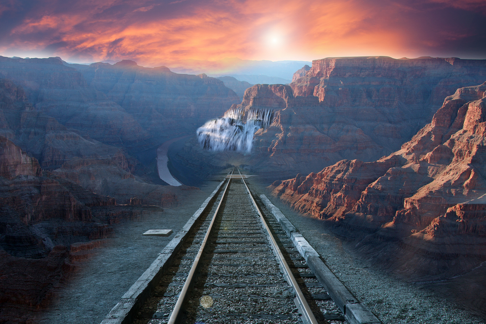 Grand Canyon Collage for background or wallpaper 