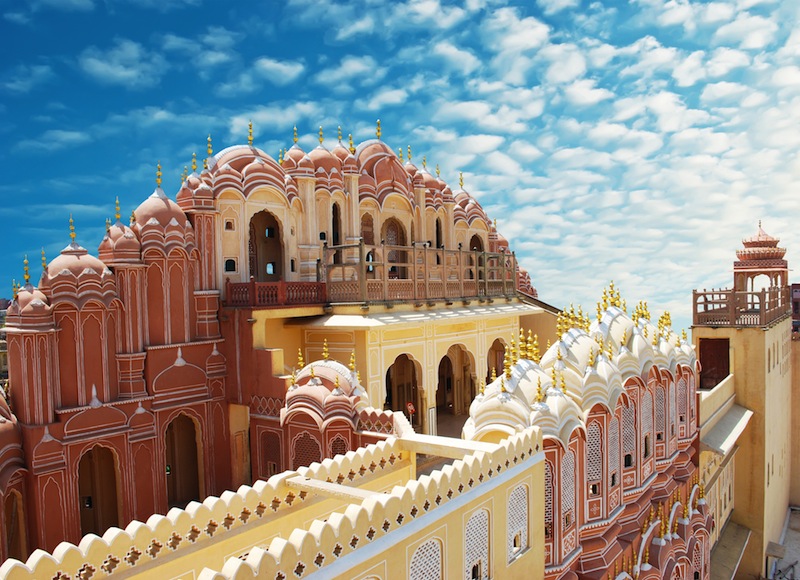 Hawa Mahal the Palace of Winds Jaipur Rajasthan India