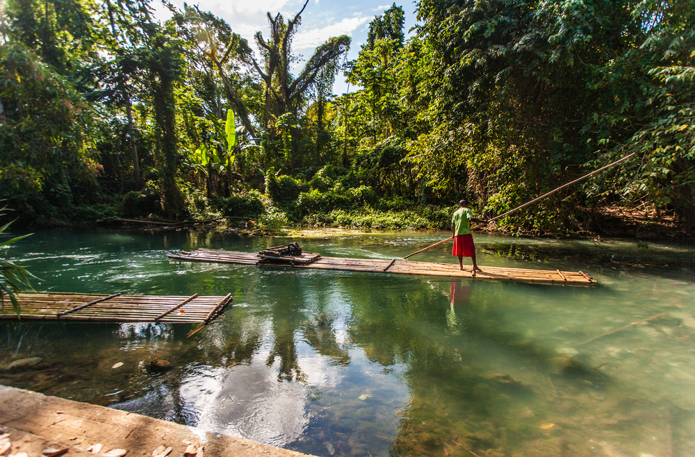 Martha Brae River in Jamaica 