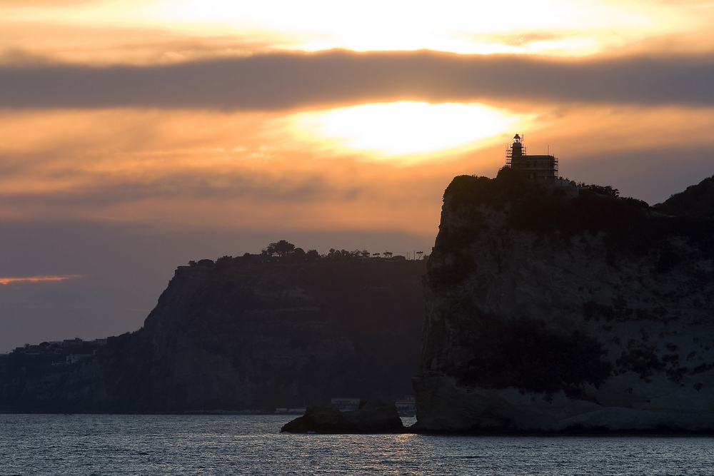 Miseno lighthouse Naples Italy