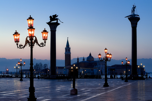 Morning at San Marco square