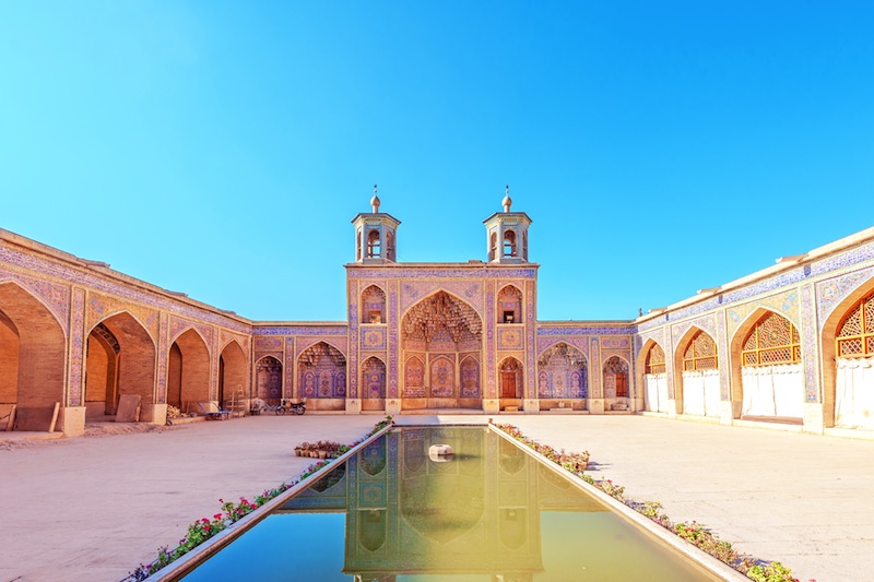 Nasir al Mulk Mosque Masjed e Naseer ol Molk in Shiraz Iran