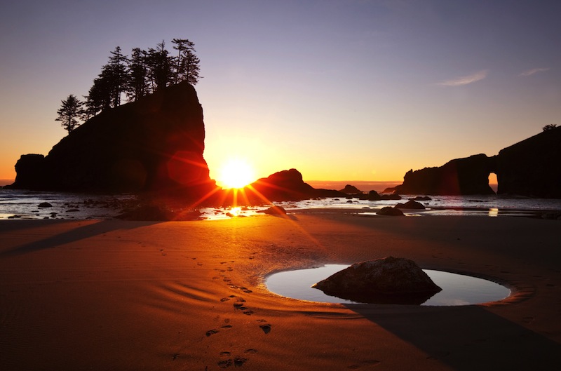 Point of Arches Olympic National Park Washington State 