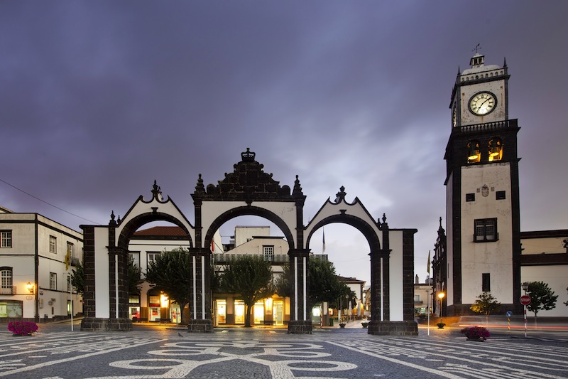 Portas da Cidade Ponta Delgada Island of Sao Miguel