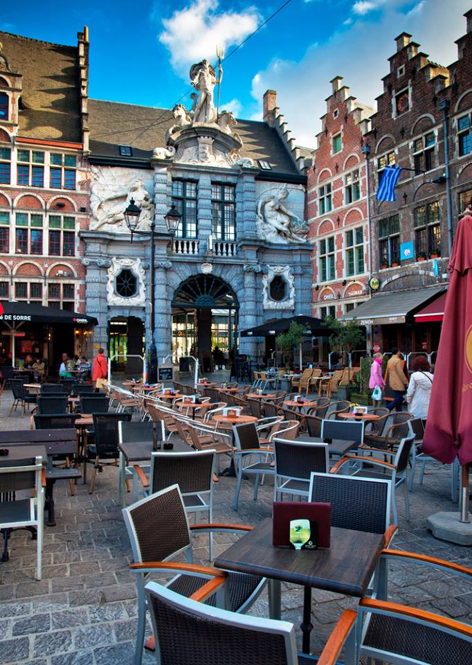 Pranzo a Ghent buon appetito Belgio