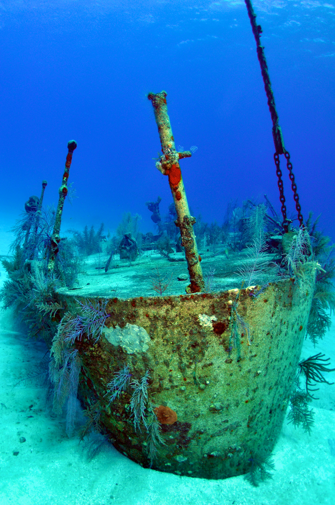 Ship Wreck of the Oro Verde Navy Vessel Grand Cayman Caribbean 