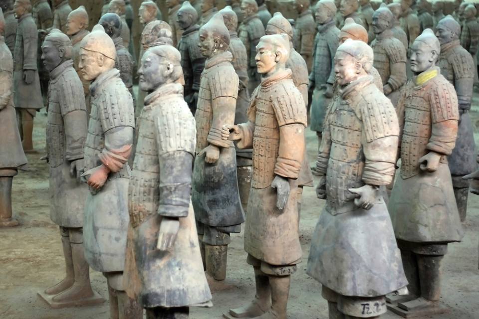 Terracotta warrios Xian Shaanxi China