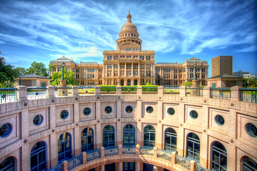 Texas State Capitol Building in Austin TX