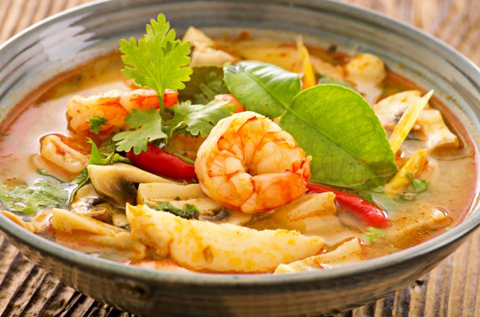 Tom Yam Nam Khon Soup