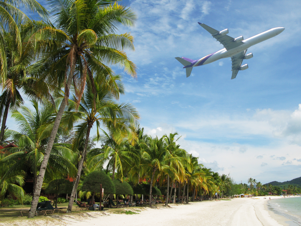 Tropical beach of Langkawi island malesia