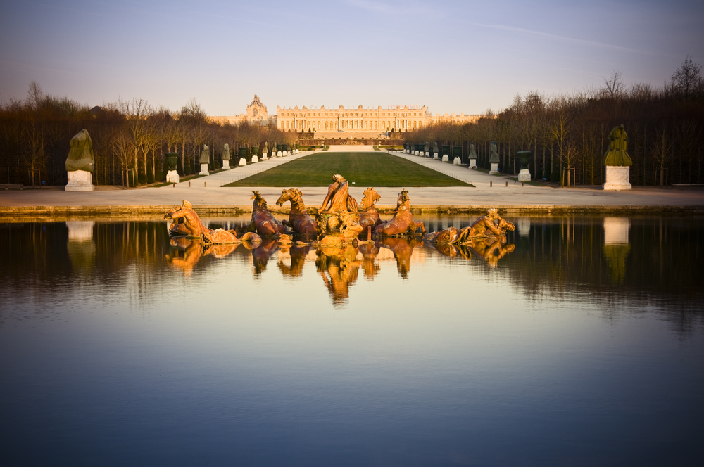 Versailles castle near Paris France