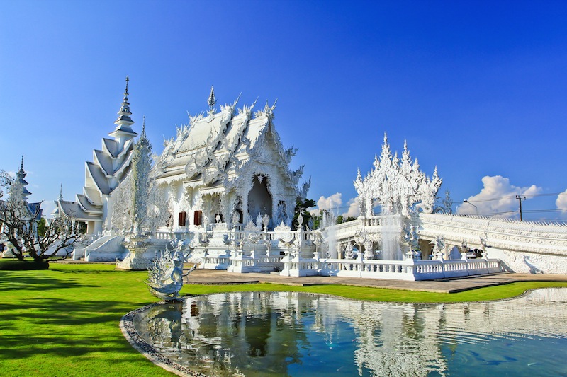 Wat Rong KhunChiangrai Thailand