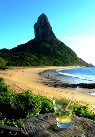 a Conceição on of the best beaches in Fernando Noronha Brazil 
