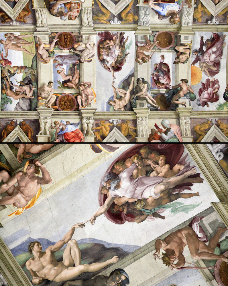 amazing overview Sistine Chapel