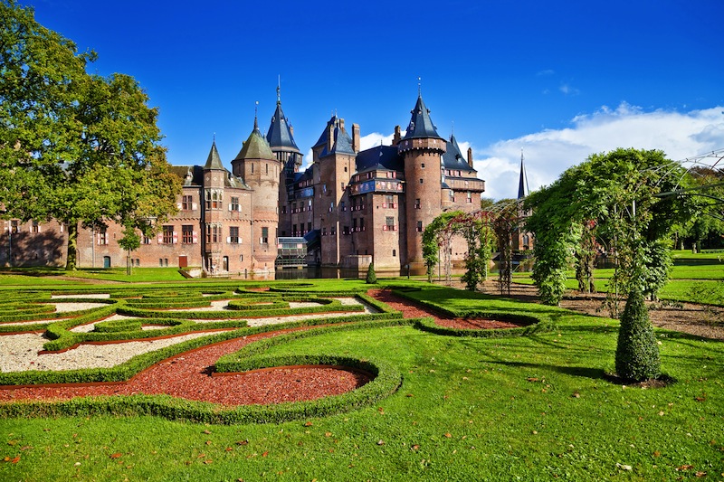 beautiful romantic holland castle de Haar from my castles collection 