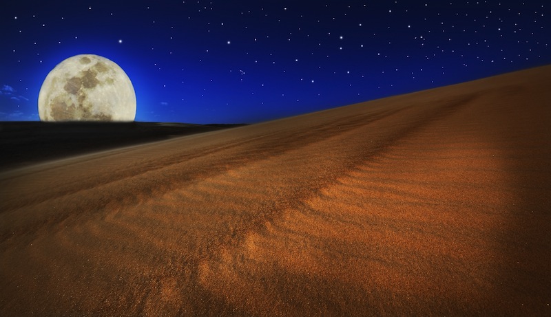 luna deserto
