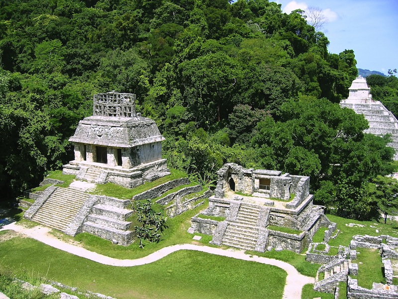 monuments Chiapas Mexico 