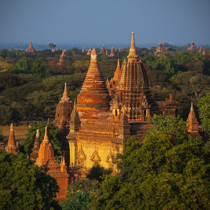 temples in Bagan Myanmar